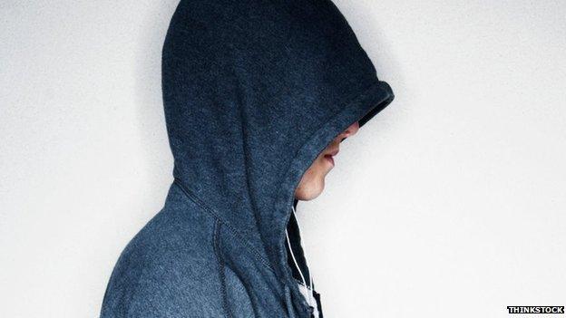 Man in hoodie. Pic: Thinkstock