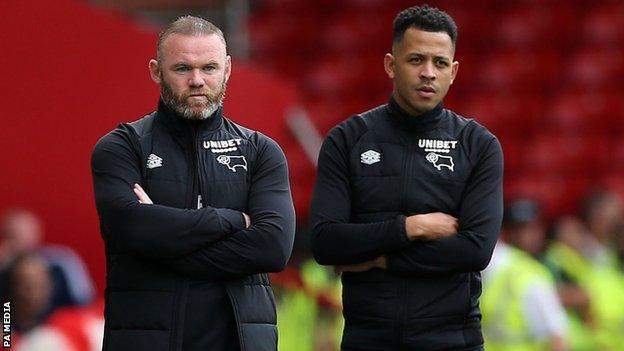 Wayne Rooney and Leroy Rosenior