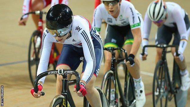 Laura Trott leads the way at the World Championships in February