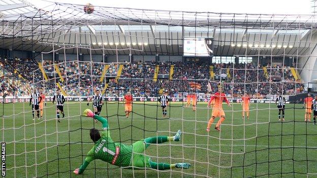 Former Manchester City striker Edin Dzeko missed a penalty for Roma