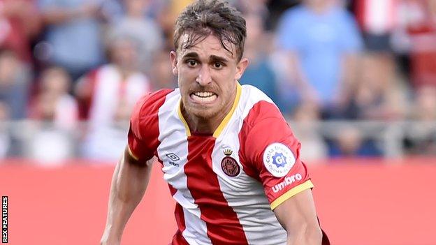 Marc Muniesa in action for Girona