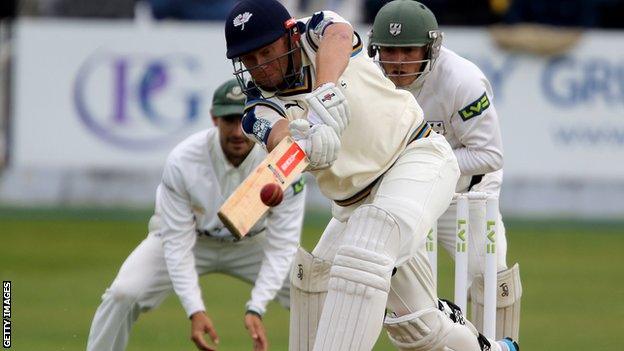 Yorkshire batsman Jonny Bairstow