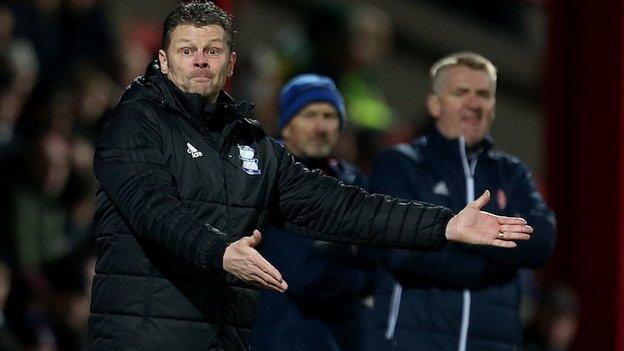 Birmingham manager Steve Cotterill