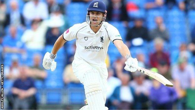 Sam Hain's last Championship century was also against Hampshire in July 2016