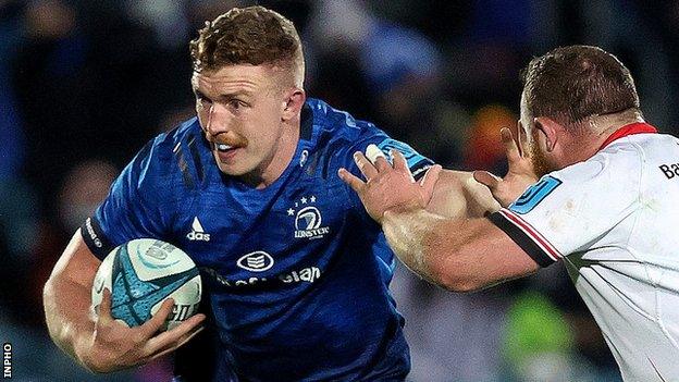 Dan Leavy made his Leinster debut in 2014 and scored 17 tries for the Irish province