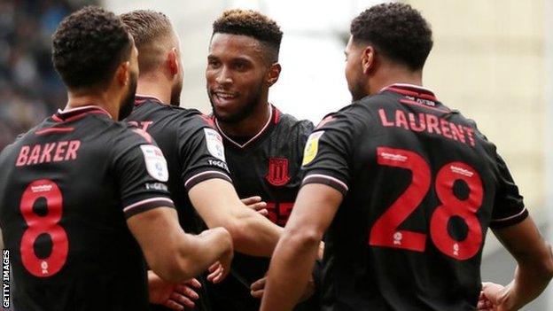 Stoke's second goal from Tyrese Campbell secured the Potters' third away league win of the season