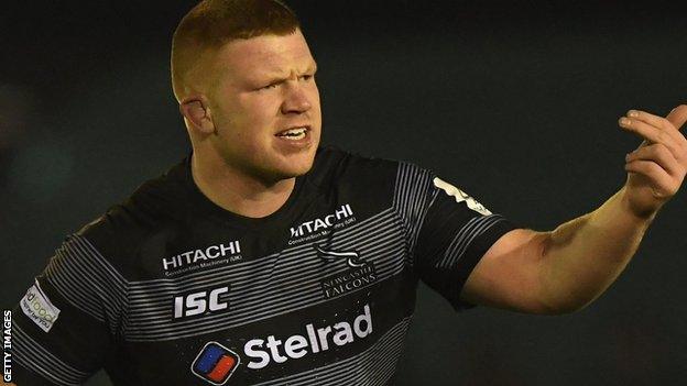 Newcastle prop Trevor Davison