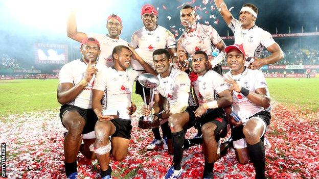 Fiji win Dubai Sevens final