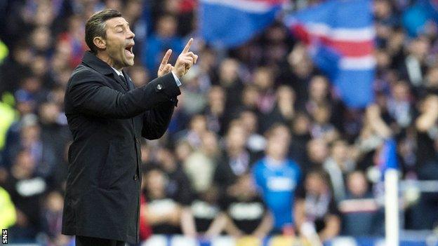 Rangers manager Pedro Caixinha