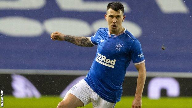 Rangers midfielder Ryan Jack