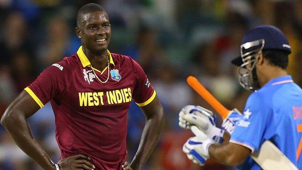 West Indies captain Jason Holder