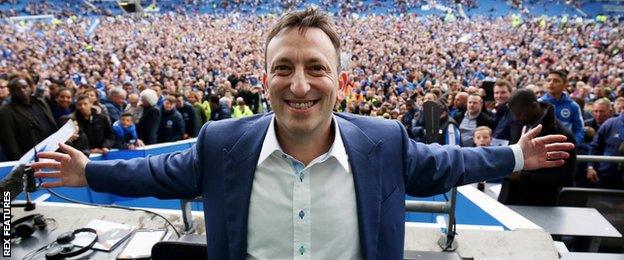 Brighton chairman Tony Bloom