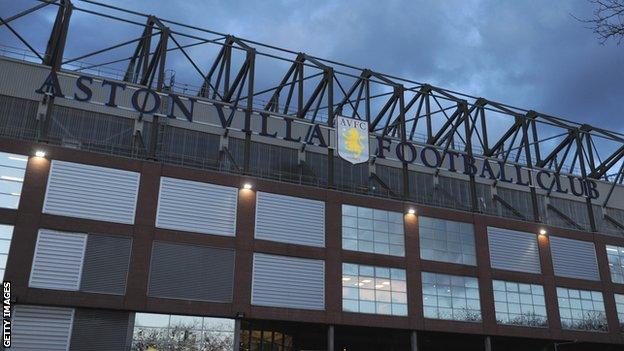 Villa Park, home of Aston Villa