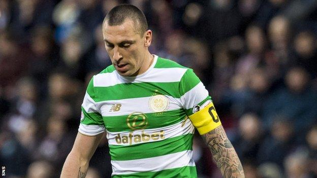 Celtic captain Scott Brown