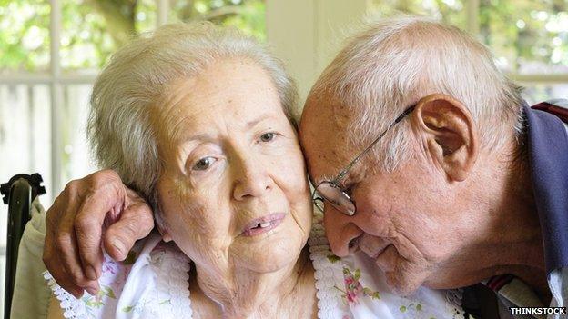 Couple with dementia