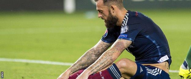 Scotland striker Steven Fletcher