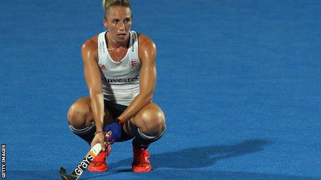 Great Britain hockey player Susannah Townsend