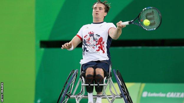 Britain's Gordon Reid