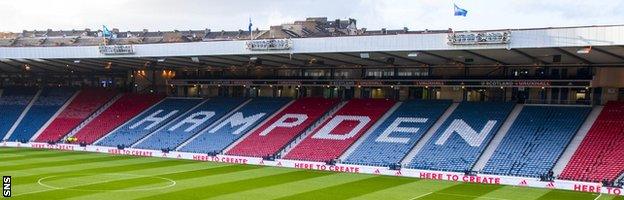 A general view of Hampden