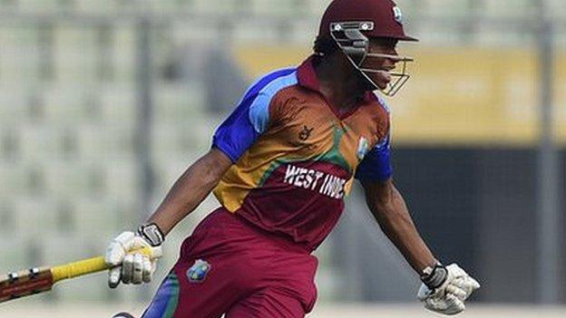 West Indies Under-19 batsman Keacy Carty