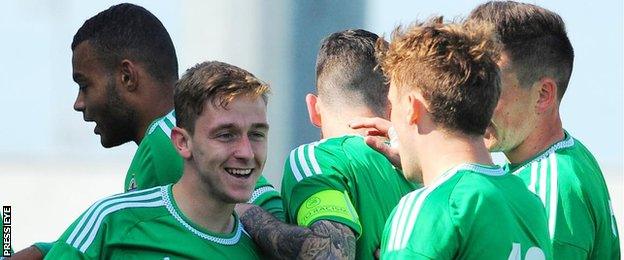 Northern Ireland Under-21 striker Mikhail Kennedy is one of the new arrivals at Derry City