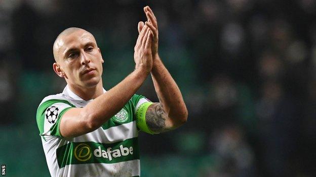 Celtic captain Scott Brown