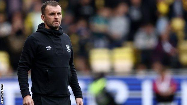 Luton manager Nathan Jones