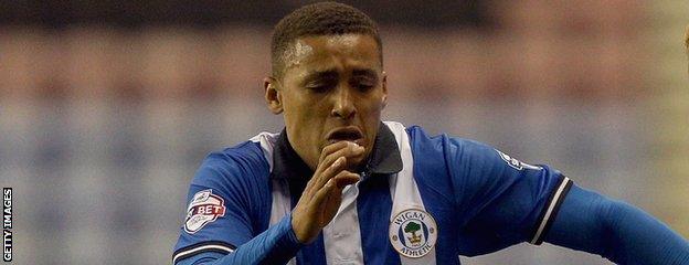 Rangers target James Tavernier has not featured regularly for Wigan Athletic