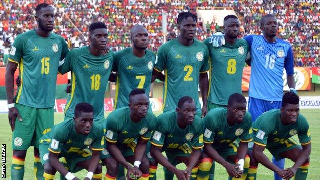 Senegal team