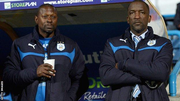 Dyer worked alongside Chris Powell at Charlton and Huddersfield