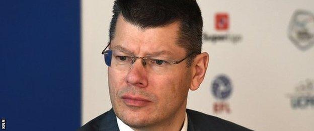 SPFL chief executive Neil Doncaster