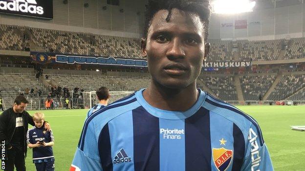 Kenya striker Michael Olunga