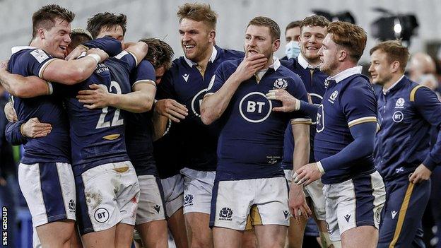 Scotland managed Six Nations wins in Paris and London last year but did not challenge for the title