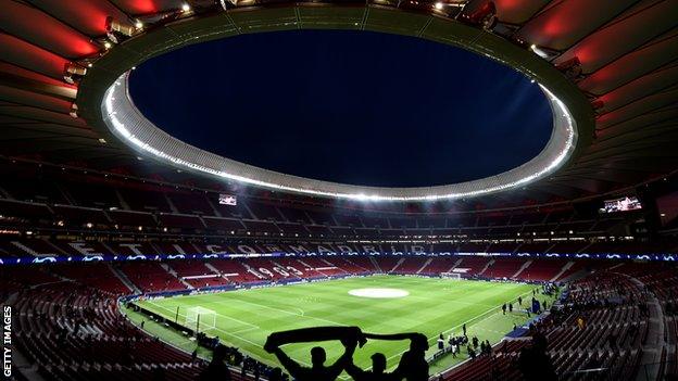 The Estadio Metropolitano is the home of Atletico Madrid