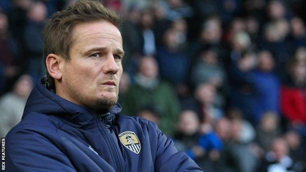 Notts County manager Neal Ardley