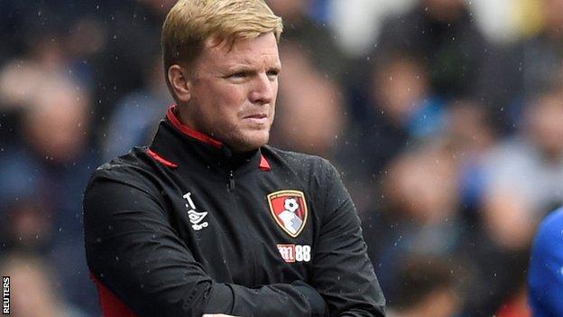 Bournemouth manager Eddie Howe