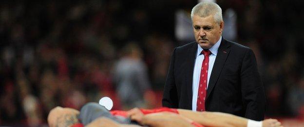 Wales coach Warren Gatland