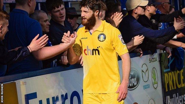 Players and fans consoled each other alike at the Bucks Head