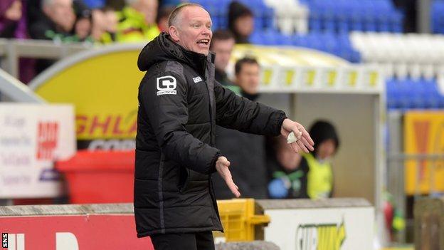 Inverness Caledonian Thistle manager John Hughes