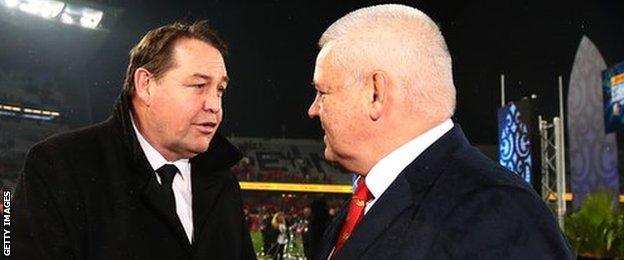 Steve Hansen and Warren Gatland