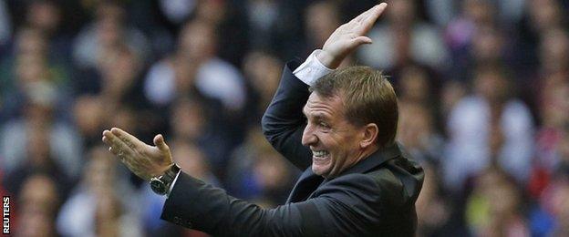 Liverpool manager Brendan Rodgers