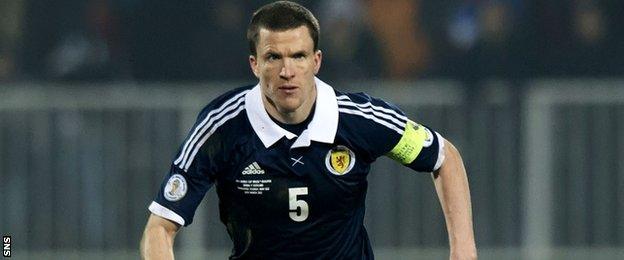 Former Scotland defender Gary Caldwell