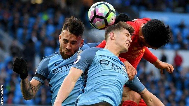 Nicolas Otamendi and John Stones