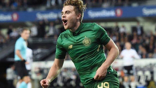 Celtic attacker James Forrest