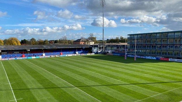 Wakefield Trinity's stadium Belle Vue