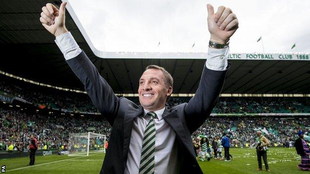 Celtic manager Brendan Rodgers