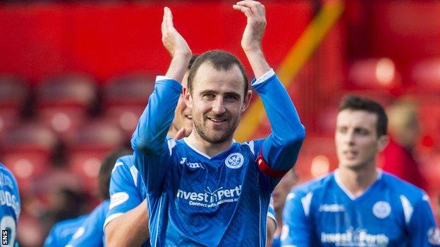 St Johnstone captain Dave MacKay