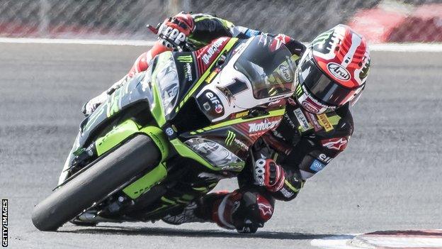 Rea has won all four of his World Superbike titles on a Kawasaki