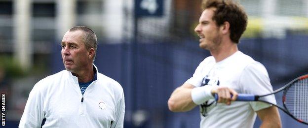 Ivan Lendl and Andy Murray