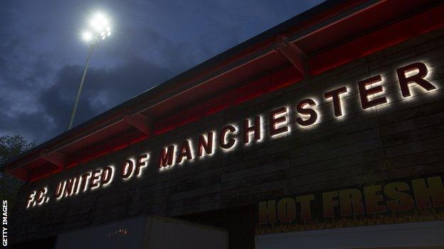 FC United's Broadhurst Park home